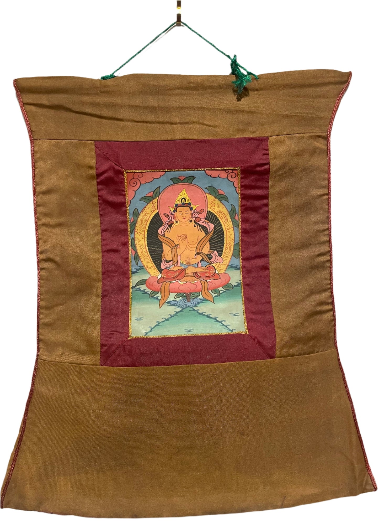 Buddha Painting with Brocade | For Blessing