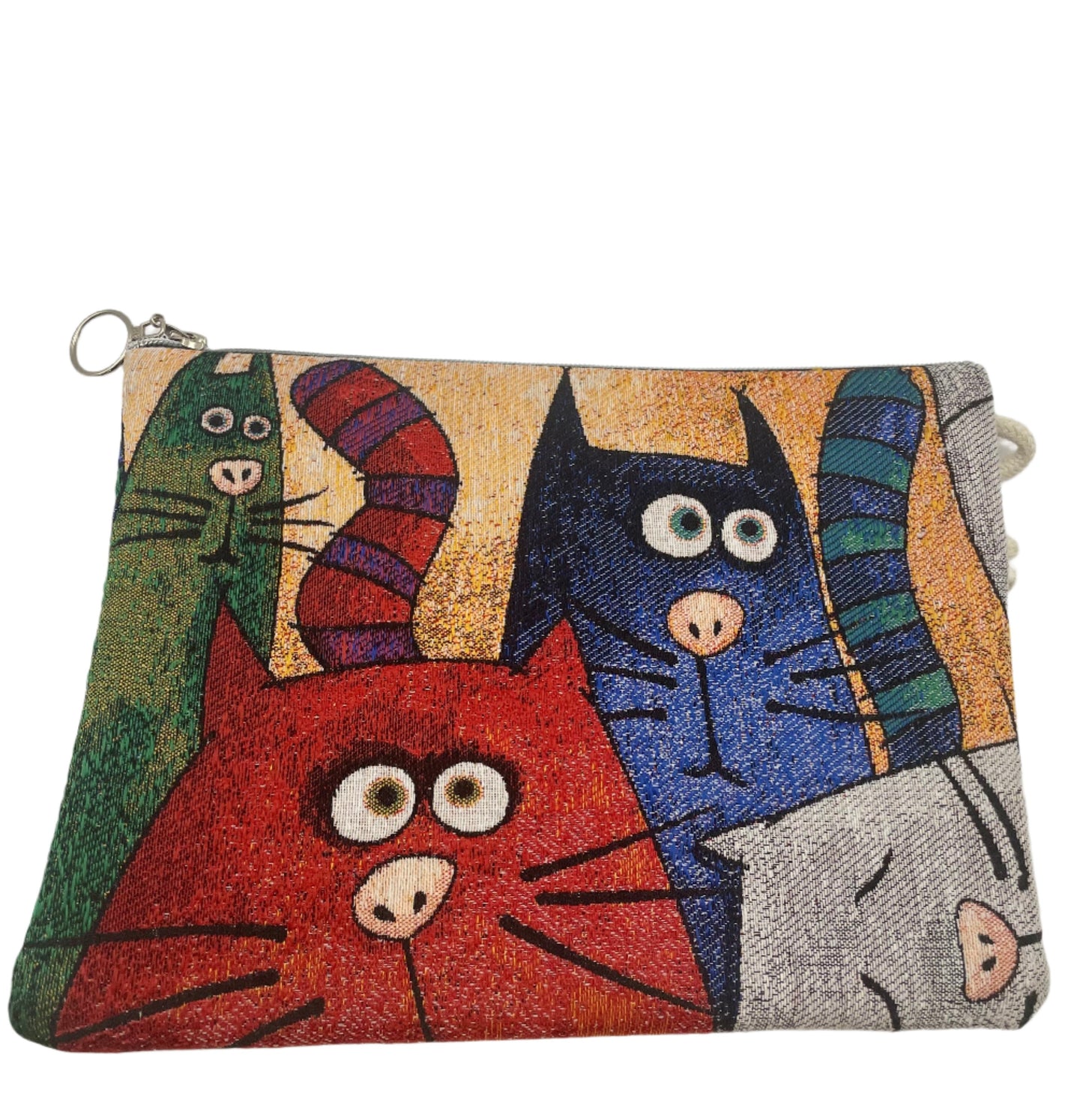 Curious Cat Clan Pouch
